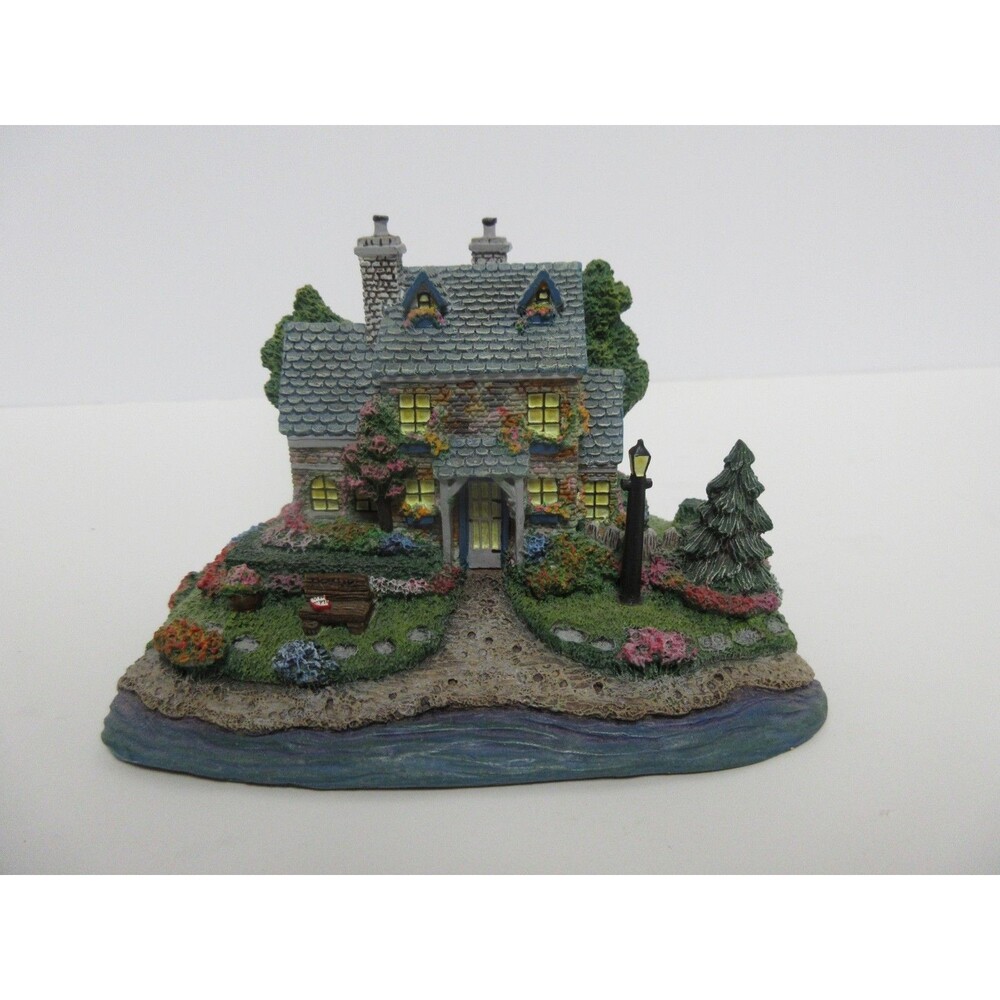Hawthorne Kinkades'Cottage Miniature House Kenneth and Hope LeVan 1995